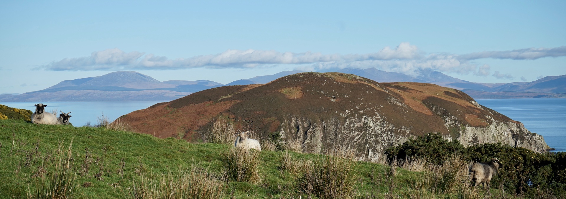 The Mull of Kintyre coastline